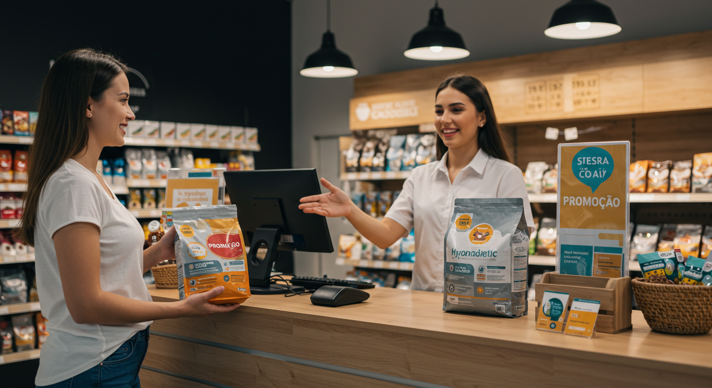 Promoções de rações especiais beneficiam consumidores e fabricantes Rações hipoalergênicas em promoção para cães e gatos sensíveis