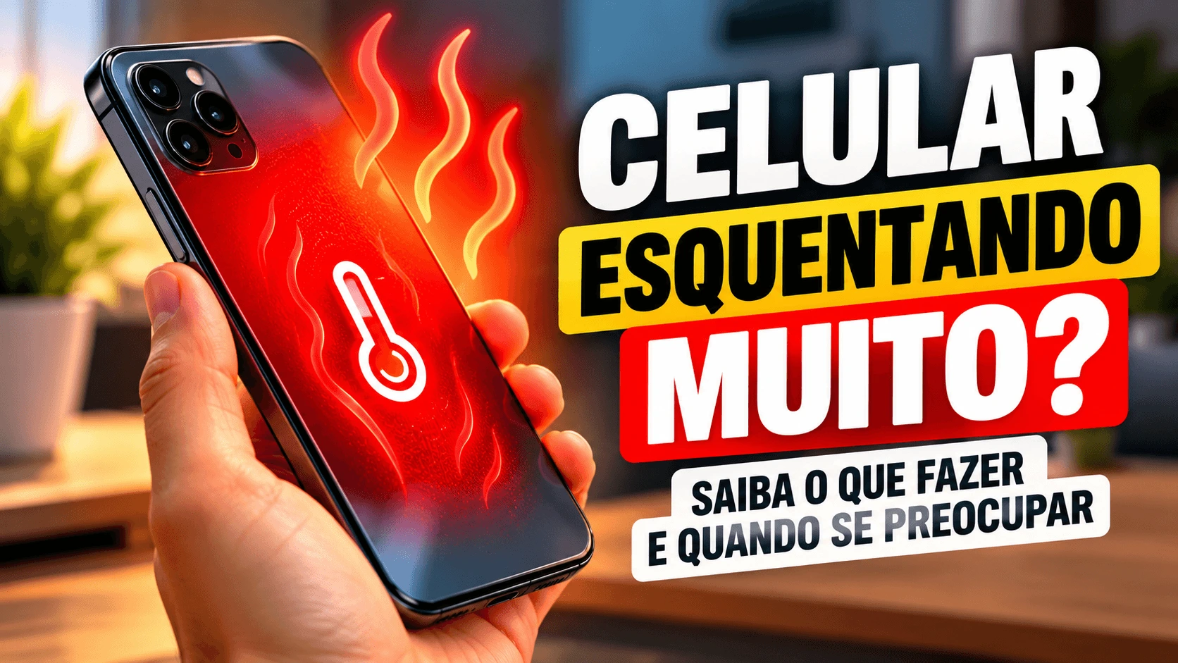 Celular esquentando muito